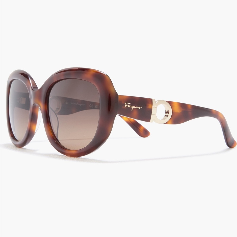 NEW Ferragamo 53mm Oversized Sunglasses